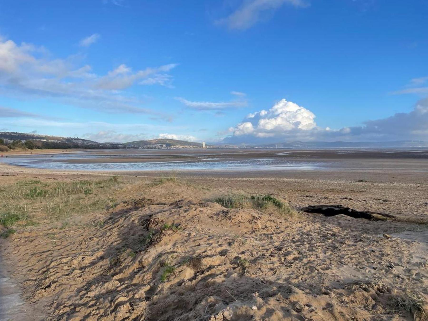 Casa One Hundred - A Beautiful 4 Bed House On The Beach Front Swansea Kültér fotó